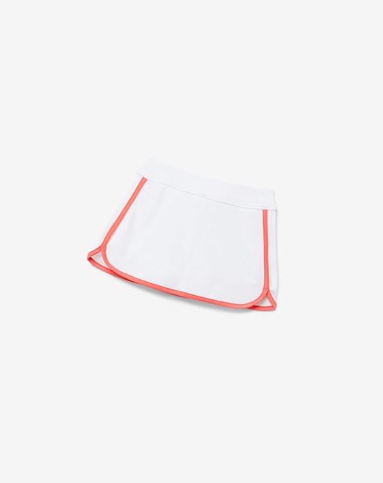 Fila Core Tenisa Skirt Białe Koralowe | KWXZJ-9421